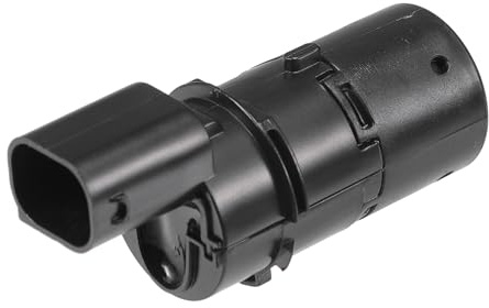 A ABSOPRO Sensor de Asistencia de Estacionamiento Reverso para Coche No.66216902180 para BMW 323i 1999 2000 Plástico Negro