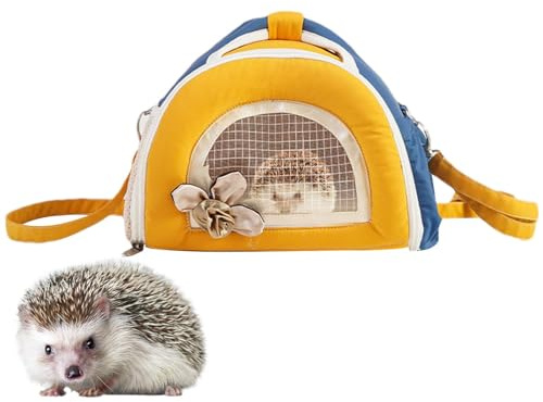 Transportboxen für kleine Hunde, Transportboxen für Kleintiere | Kaninchen-Reisetragetasche Tragetasche für Meerschweinchen, Reise-Kleintier-Tragetasche, für Eidechsen, Vögel, Kaninchen,