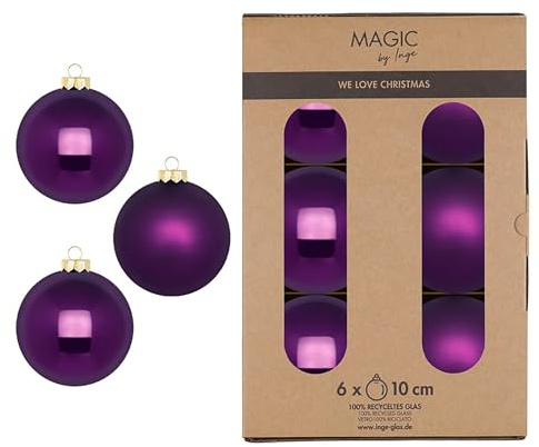 Christbaumschmuck & Weihnachtsbaumschmuck Lila Purpur - Purple Symphony