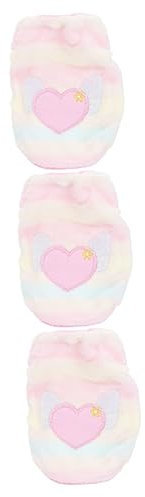 YARNOW 3St Warmes Kostü für Hund französische Bulldogge Kleidung französische+Bulldogge+Kleidung hundepulli Winterkostü für Haustiere Weste für kleine Haustiere Haustierkleidung Rosa