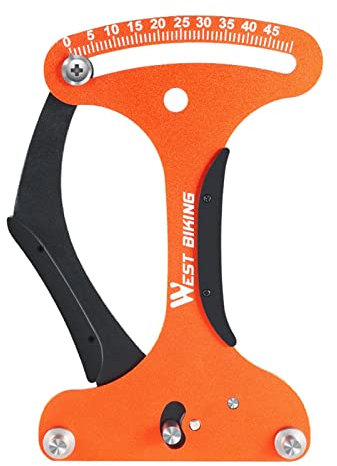 Courtieyeardceastea La lega di alluminio dello strumento di calibrazione dei raggi del misuratore di tensione della bicicletta facile funziona