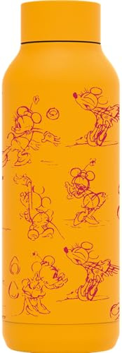 QUOKKA SOLID X DISNEY | BOTELLA TÉRMICA DE ACERO INOXIDABLE DOBLE PARED | MINNIE SKETCH
