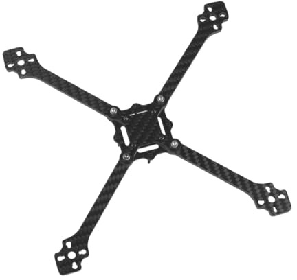 Feichao YQ5 200 mm Radstand Rahmen 5 Zoll Zahnstocher Drohne kompatibel mit 5 Zoll Propellern 2004–2306 Motoren und 30–60 A ESCs Kompatibel mit 3–6S Quadrocopter