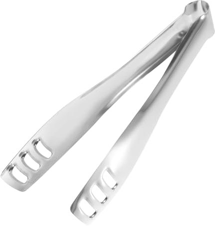 istång,， is tång， Stainless Steel Steak Tongs Pasta Sugar Tong Fruit Tong Wood Food Tongs Ice Tong Metal Grill Tongs Small Tongs for Cooking Barbecue Clamp(30.5 Centimetres)