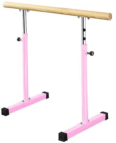 CAFIEDR Ballettstange, tragbare, freistehende, verstellbare Ballettstange aus Holz für Kinder und Erwachsene – perfekt für Dehnübungen und aktive Workouts zu Hause oder im Studio