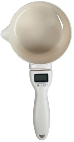 Misurini,di Pesatura con Display LCD | Bilancia a Misurino per Pesare Alimenti | per Chef Proprietari Di Animali Cucina Pasti Alimenti Solidie Liquidi