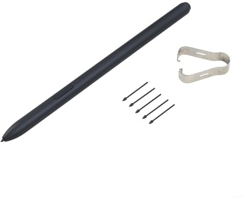 Stylet électromagnétique pour Kindle Scribe 4096 - Sensibilité à la pression - Stylo numérique avec toucher antiallergique, fonction gomme et embouts de rechange - Outil d'écriture EMR pour note