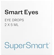 Smart Eyes™ - Augentropfen mit 1% N-Acetyl-L-Carnosin - SuperSmart | Hilft, trockene Augen, Reizungen und grauen Star zu verhindern - Nicht GVO & Glutenfrei - 2 Behälter mit jeweils 5 ml