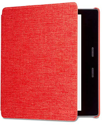 Kindle Oasis Hülle aus wasserbeständigem Stoff, Rot— Nur passend für die 9. Generation (2017 Modell) und 10. Generation (2019 Modell).