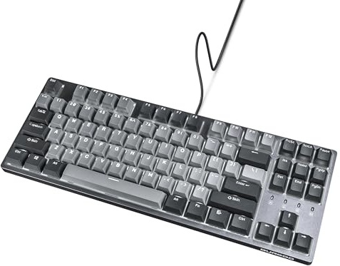 DURGOD Taurus K320 Cherry MX Silent Red QWERTY English Mechanical Gaming Keyboard - NKRO - Designed for Professionals