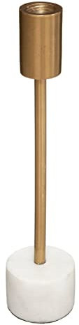 Atmosphera - Kerzenständer Suite - Marmor - vergoldet - H27 cm - Golden