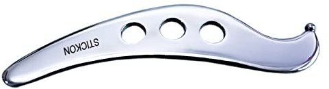 JustSun Gua Sha Schaber Weichgewebe Massagetools Edelstahl IASTM Tool für SPA Akupunkturtherapie Verringerung Muskelschmerzen （Style 4）