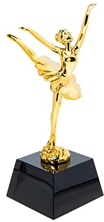 BESPORTBLE Trophäe Pokal Ballett Skulptur Mädchen Figur Statue Gewinner Award Pokal Tischdeko Kindergeburtstag Party Geschenke