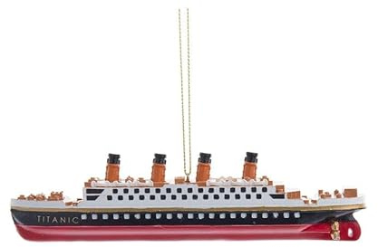 Titanic-Boot-Ornament