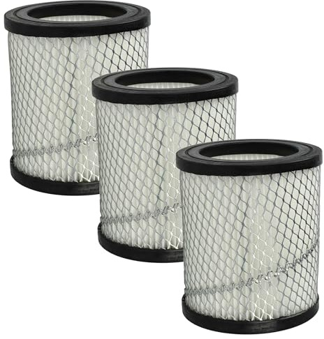 vhbw 3x Staubsaugerfilter kompatibel mit Fartools 101081, 101816 Aschesauger - HEPA Filter Allergiefilter