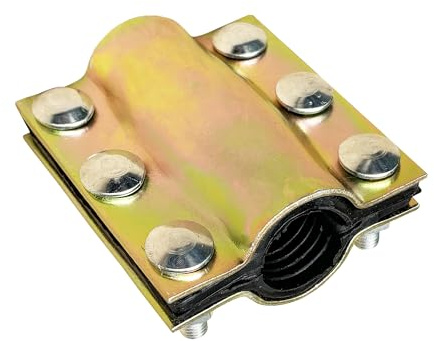 Water Pipe Repair Clamp,Outer Diameter of The Applicable Pipe is 0.79-0.86 inch,Leak Sealer for Pipes and Plumbing,Length About 4 inch,Suitable for PE/PPR Pipes,Steel/Iron Pipes