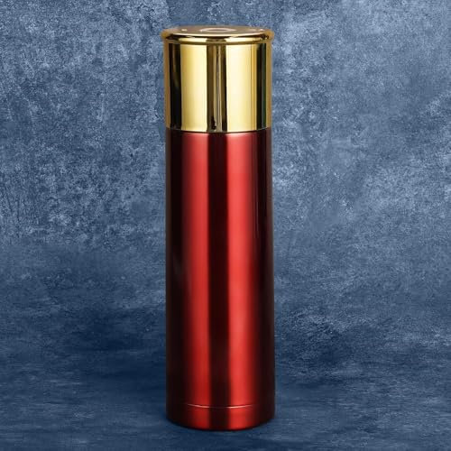 Geschenk Weihnachten für Mann Jäger Hun Hunter, Geburtstagsgeschenk für Schwiegervater Bruder Onkel Freund, Lustige Geschenk Trinkflasche Edelstahl 750ml