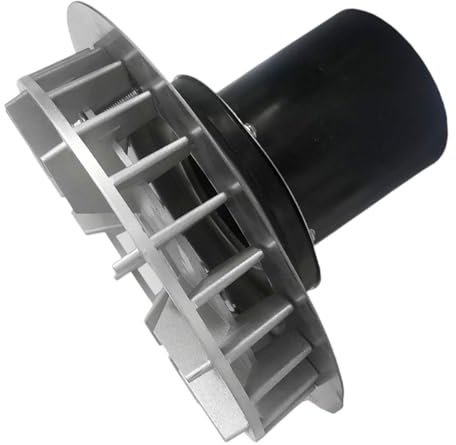 HELEVIA DN100 - Recogedor de agua de lluvia para tejado de aluminio para uso en casa, escuela, granja