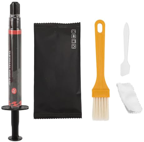 18,8 W/m.K Alta Conductividad Térmica, Estabilidad Duradera, Pasta Térmica de Procesador IC para Todos los Refrigeradores CPU GPU Material a Base de Carbono con Equilibrio y