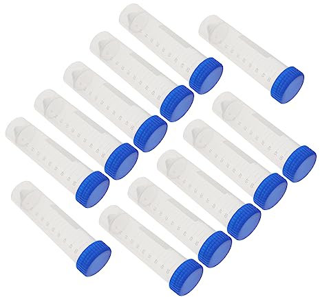 Tubes à Centrifuger Coniques Lot de 50 Pièces 50ml en Plastique