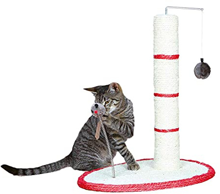 TRIXIE Katzenspielzeug Kratzstamm Scratch Me 5 cm | Weiches Spielzeug zum Spielen und Toben – fördert den Spieltrieb und sorgt für abwechslungsreiche Beschäftigung