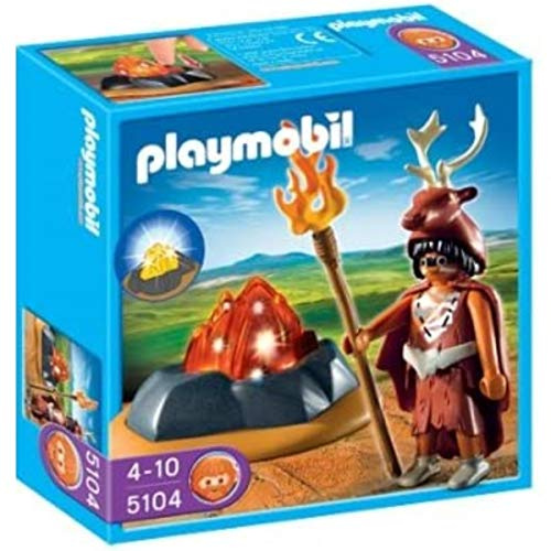 PLAYMOBIL 5104 Feuerhüter mit LEDFeuerfels