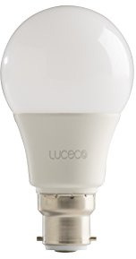 Luceco - Luceco a60 b22 led 10w, 810lm 2700k, blanco cálido bombilla de eco regulable, blanco
