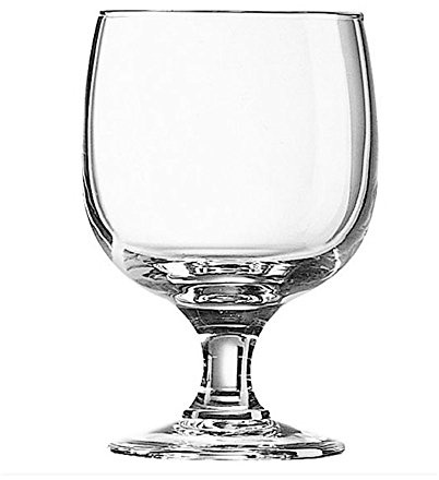 Arcoroc Professionnal - Bicchiere a calice, impilabile, 25 cl, modello Amélia, confezione da 12