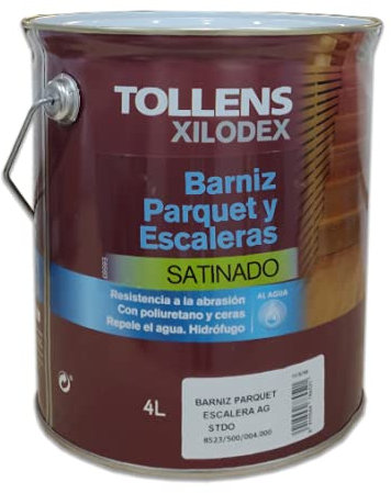 Tollens Barniz Parquet Al Agua Satinado 4 Lt