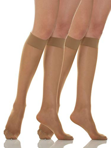 Relaxsan Basic 700 mi-bas de maintien 70 Den sans talon compression graduée légère 12-17 mmHg