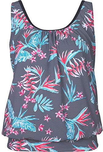 Firefly Damen Damen Bikini Mayla Bikini, Flower/Stripes, 40C, 4036729