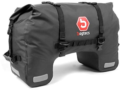 Bolsa Sillin Asiento Moto Trasero Bagtecs SX45 Impermeable Volumen 45L