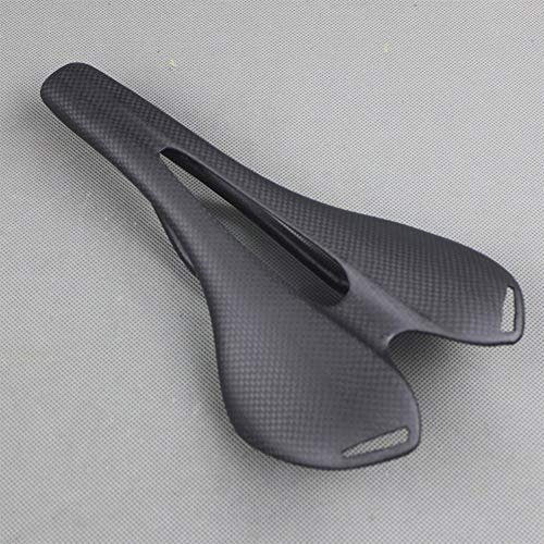 LIANYG Fahrradsattel Full Carbon Mountain Bike MTB Sattel for Straßen-Fahrrad-Zubehör-Finish Gut Q Y Fahrradteile 664 (Size : Matte)