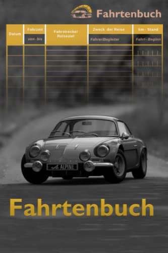 Fahrtenbuch: Zur private und geschäftliche Nutzung | Kilometerzähler-Tracker-Logbuch | Geeignet für Pkw, Lkw, Busse und Motorräder | DIN A5 _ 111 Seiten