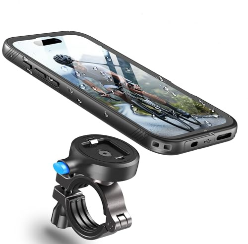 Cozycase 1S-Knopf Wasserdicht Handyhalterung Fahrrad Für iPhone 13 Pro Max