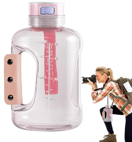 Jarra de agua de hidrógeno, Botella de agua de hidrógeno - Generador de ionizador de Agua,La jarra de agua de hidrógeno mejorada portátil de 1500 ml con tecnología SPE