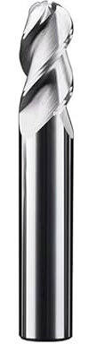 R0.5-R10 HRC55 3-Flöten Kugelfräser Wolframstahlkarbid Für Aluminium CNC Mechanische Bearbeitungszentrum Schaftfräser,R1xD4x50Lx3F