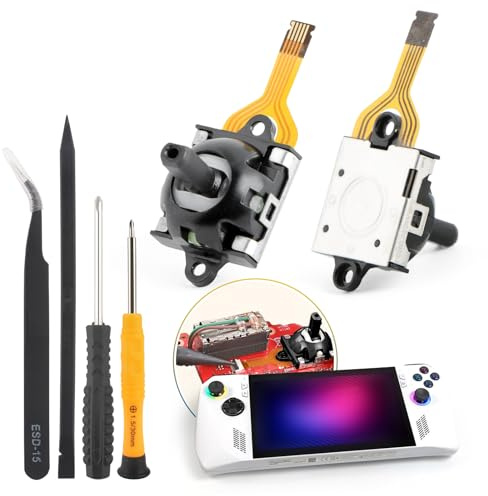 1PCS Hall Effect Joysticks for Lenovo Legion Go Joystick Replacement 3D Analog Stick Sensor Wheel Thumbsticks for Legion Go Sticks Module Handheld Console Accessories Parts with Repair Tools