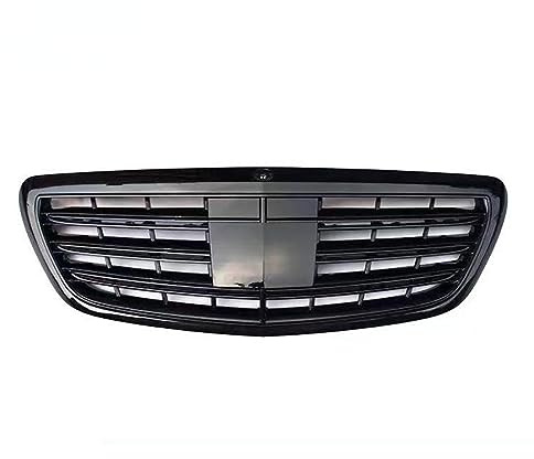CMQISHAN Frontstoßstange Radiator Kühlergrille für Mercedes Benz S Class W222 2014 2015 2016 2017 2018 2019 2020 AMG, Auto Frontstoßstange Radiator