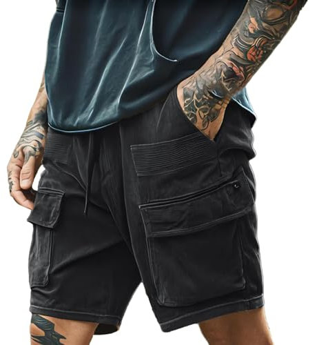 Pantalón Corto Deporte Hombre con Bolsillos Running Competicion XXL Oferta Escalada Atrevidos Chicos Fardahuevos Disuelve Verticales Temporada 2021 Delgados Clasicas Roto Drip Lados Khaki Tienda