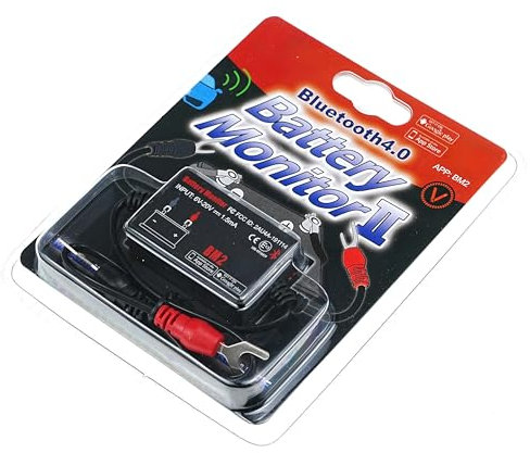 LEVANLIGHT BM2 Bluetooth Car Battery Monitor｜12V Battery Tester for 6V-20V Vehicles｜Real Time Voltage & Health Diagnostic Tool ｜Wireless BT 4.0｜Works with Android & iOS Phones