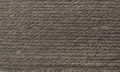 Wendy Supreme Aran Strick-/Häkelknäuel, 100 g (SA39 Mittelgrau, 1 Knäuel)