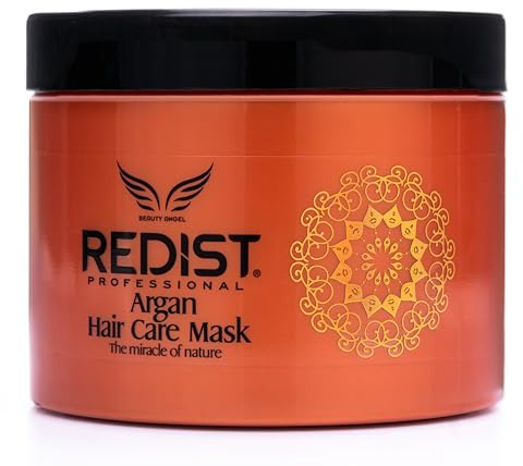 Redist Argan Hair Mask 475 ml – Nährende Feuchtigkeits-Haarmaske mit Arganöl für trockenes & strapaziertes Haar