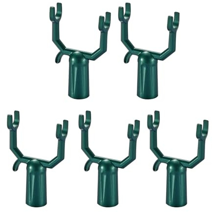 Ddujbtp Lot de 5 clips robustes en alliage d'aluminium pour plantes fruitières et arbustes Installation sans outil