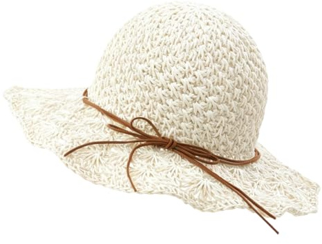 WSXQAZ Chapeau de Paille pour Femme, Pliable Été Large Bord Chapeaus, Capelines de Plage à Large Bord,Chapeaus de Soleil de Plage pour Femmes,Protection UV,Chapeau de Paille Femme,pour Plages Voyage