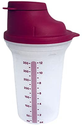 Tupperware D214 Tasse de mixage, petit ustensile de cuisine, shaker, 350 ml, violet foncé