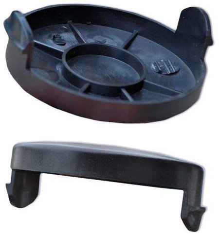 2x Spulendeckel Spulenabdeckung Haube für Elektro Rasentrimmer Gardenline, Einhell, King Craft, Top Craft, RT, GLR, GLT, KCR, TCR, GLR 450 451 452 453 454 455 456 457 458 459