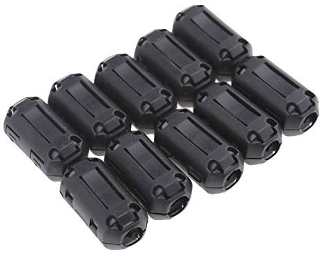 SING F LTD 10 x Rauschunterdrücker EMI RFI Clip Choke Ferritkern Kabelfilter
