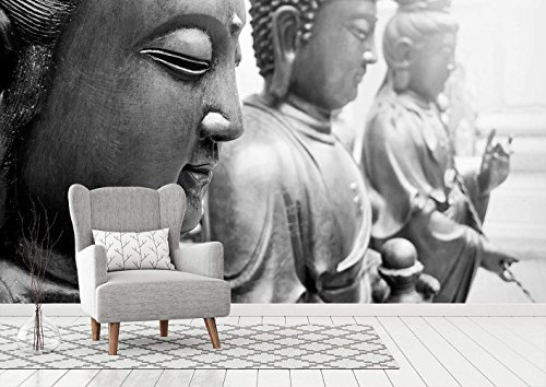 Oedim Fotomural Vinilo para Pared Buda | 350 x 250 cm | Salones