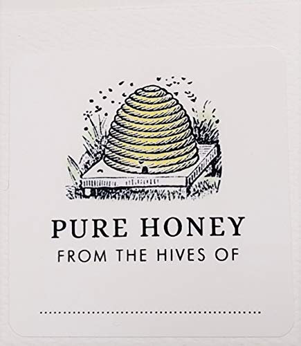 HONEY LABELS, 2 X 2 SQUARE, FILL IN STYLE, SETS OF OF 12/18 / 24 (18)